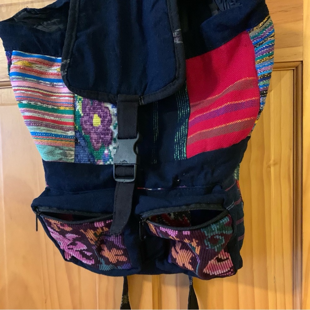 Colorful Patterned Backpack - image 2